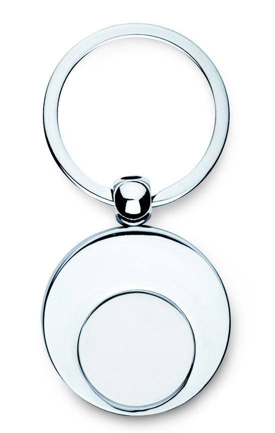 Schlüsselring mit Münzhalter