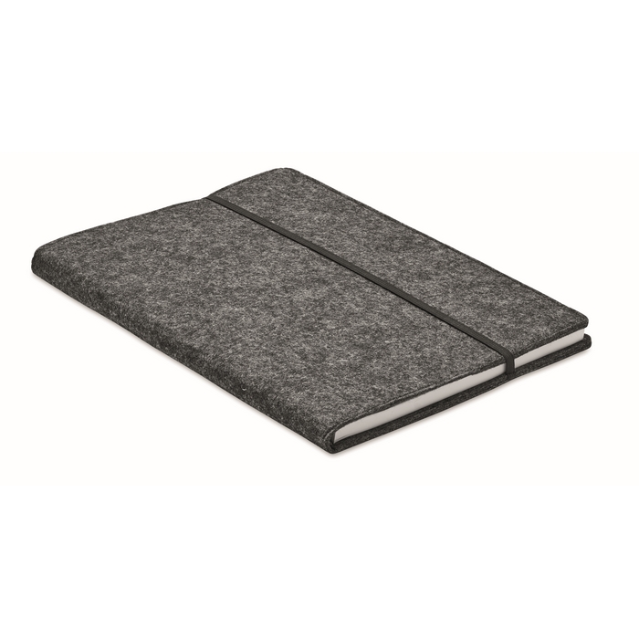 DIN A5 Notizbuch RPET-Filz