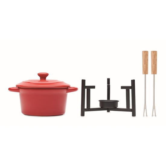Keramik-Fondue-Set 300 ml