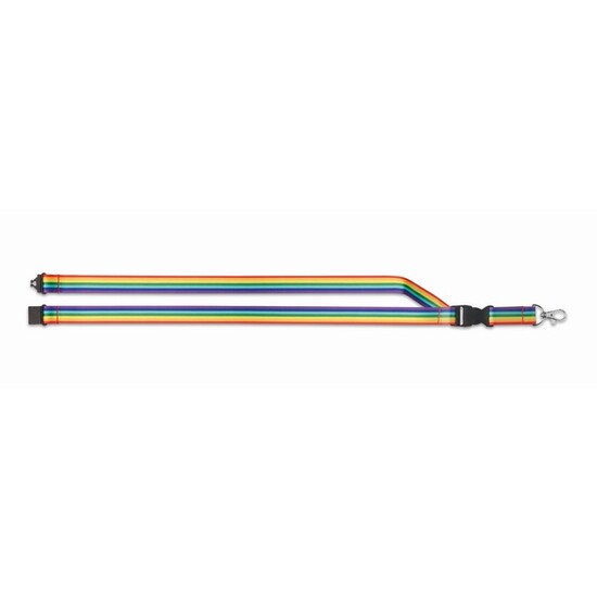 Regenbogen Lanyard RPET