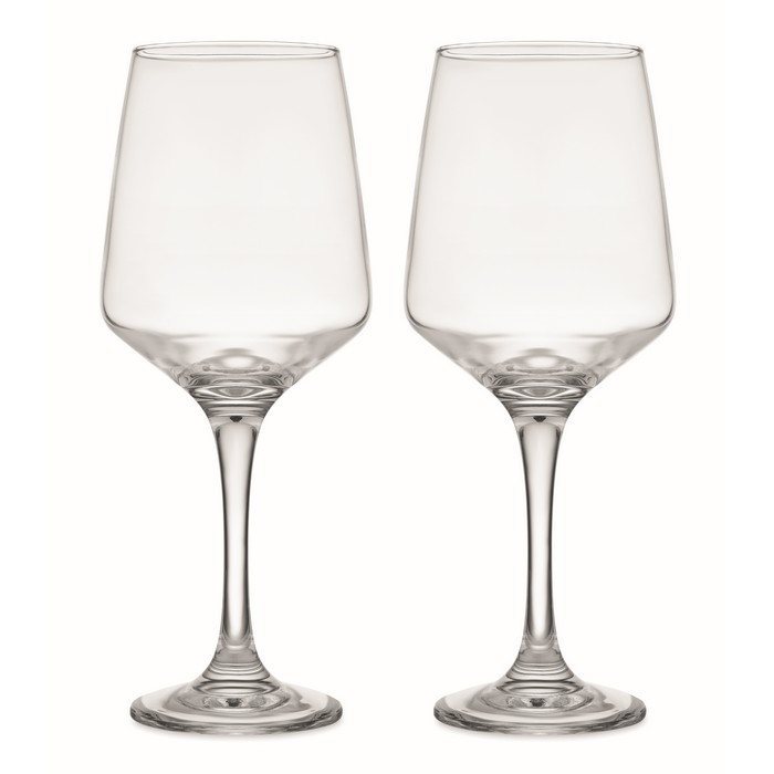 Set mit 2 Weingläsern