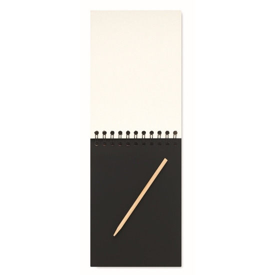 Notizbuch mit Kratzpapier