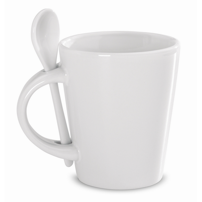 Tasse mit Löffel Sublimation