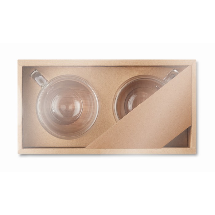 Set mit 2 Espressogläsern
