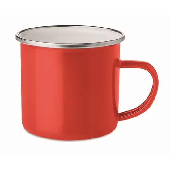 Emaillierter Metall-Becher