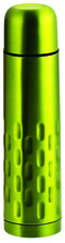 Grüne Edelstahl-Thermoskanne 0,65 l mit doppelwandiger Vakuum-Isolierung