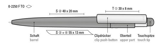 RECYCLED PET PEN PRO F TOUCH
