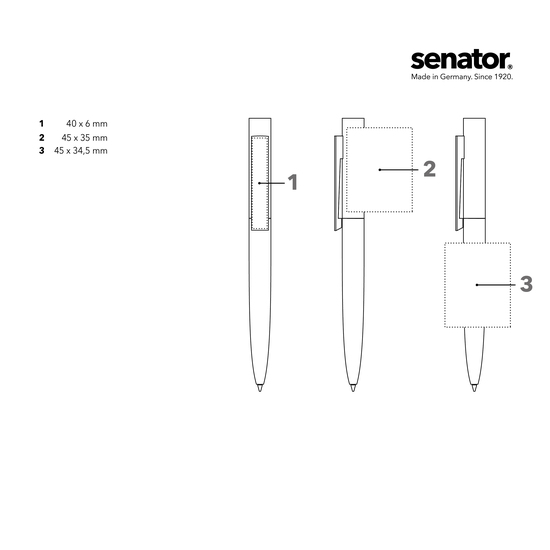 senator Headliner  Soft Touch  Drehkugelschreiber