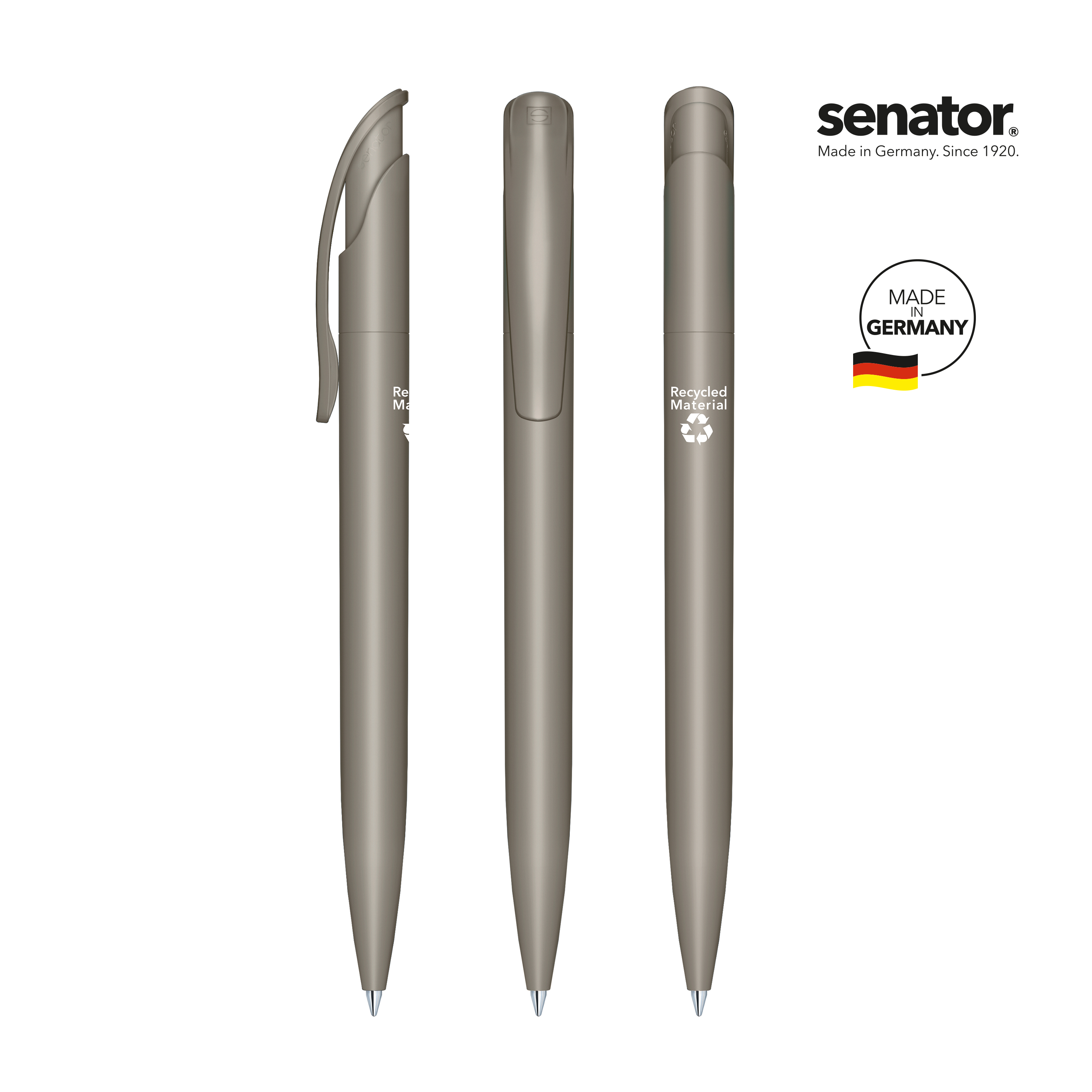 senator Challenger  Matt Recycled Druckkugelschreiber