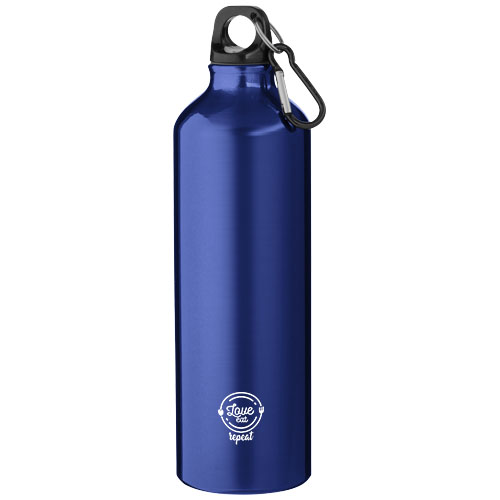Oregon 770 ml RCS-zertifizierte Trinkflasche aus recyceltem Aluminium mit Karabinerhaken