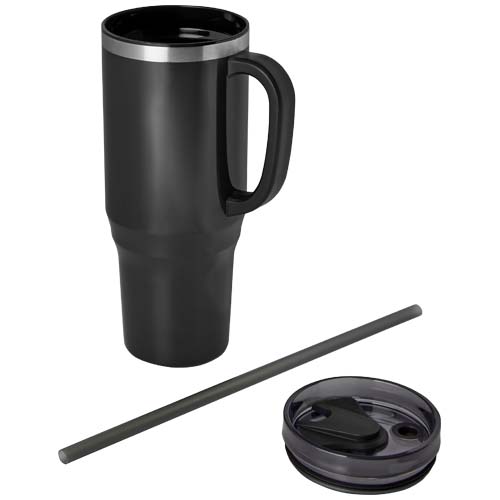 Melbourne 1200 ml RCS-zertifizierter Isolierbecher mit Strohhalm