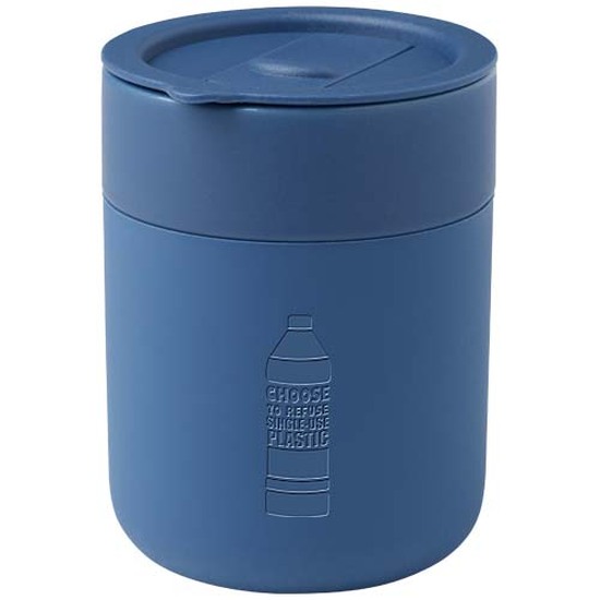 Java 330 ml Keramikbecher mit Silikonhülle und Kunststoffdeckel