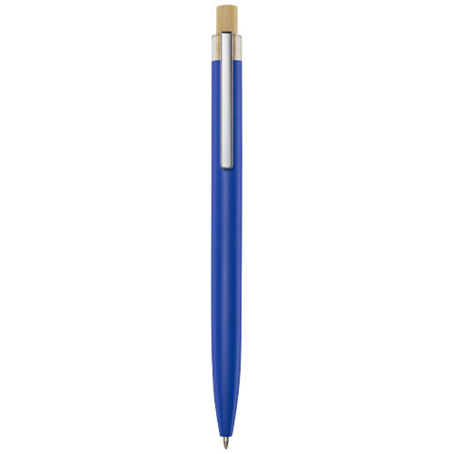 Nooshin Kugelschreiber aus recyceltem Aluminium (blaue Mine)