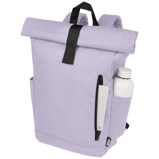 Byron 15,6" GRS RPET Roll-Top Rucksack 18 L