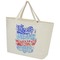 Cannes 200 g/m² Shopper Tragetasche aus recyceltem Material 10L