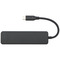 Loop Multimedia-Adapter aus recyceltem RCS Kunststoff USB 2.0-3.0 mit HDMI-Anschluss