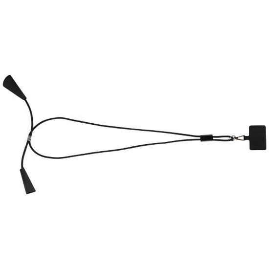 Funi 5 in 1 Lanyard Kabel aus recyceltem Kunststoff für Smartphones mit integrierter Datensynchronisierung und 100 W Schnellladefunktion