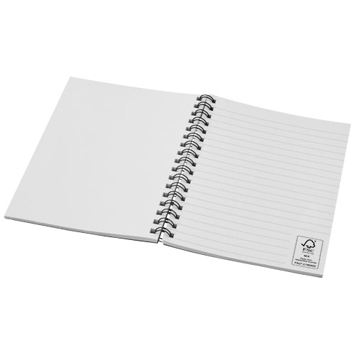 Desk-Mate® A6 farbiges Notizbuch mit Spiralbindung