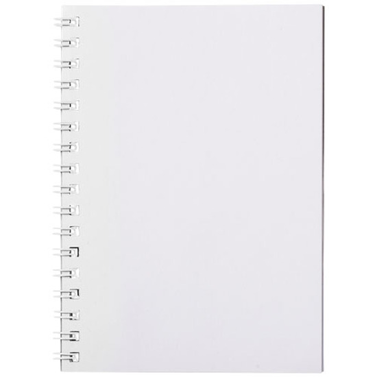 Desk-Mate® A6 Notizbuch mit Kunststoff Cover und Spiralbindung