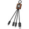 SCX.design C19 20W Easy to Use Kabel aus Holz mit Leuchtlogo