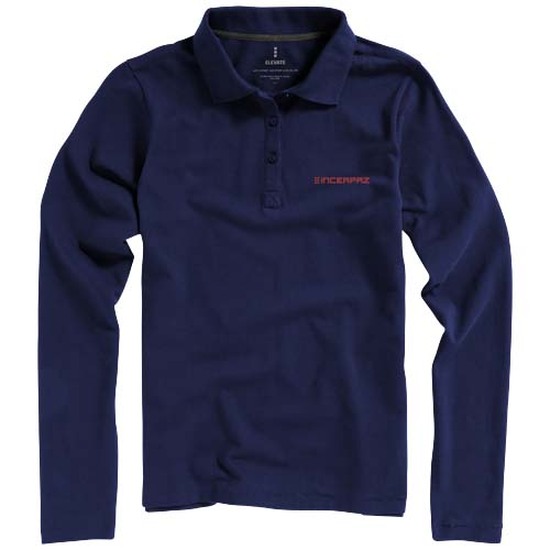 Oakville Langarm Poloshirt für Damen
