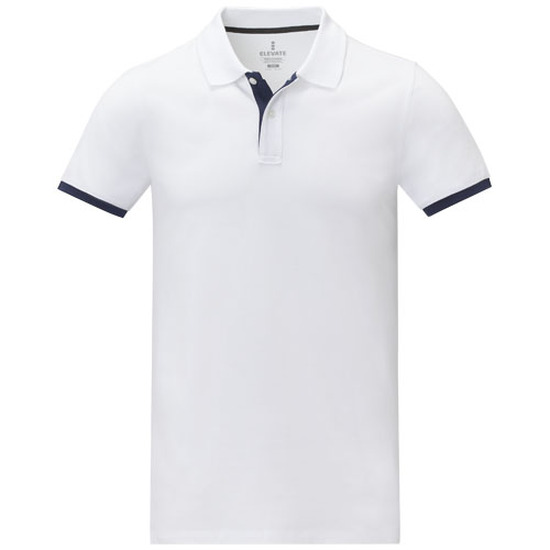 Morgan Polo für Herren, zweifarbig
