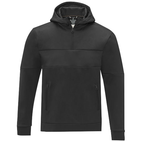 Sayan Kapuzenpullover mit halbem Reißverschluss für Herren