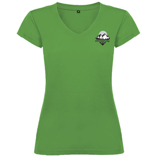 Victoria T-Shirt mit V-Ausschnitt für Damen
