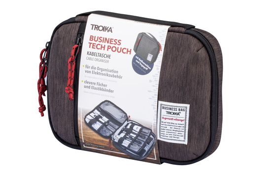 TROIKA Kabeltasche BUSINESS TECH POUCH