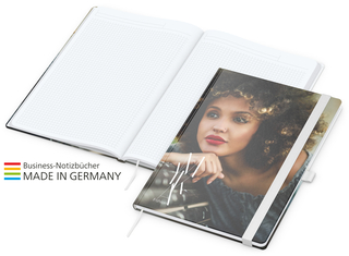 Match-Book White Bestseller A4 Cover-Star gloss-individuell, weiß