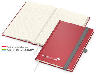 Vision-Book Creme Bestseller A5, rot