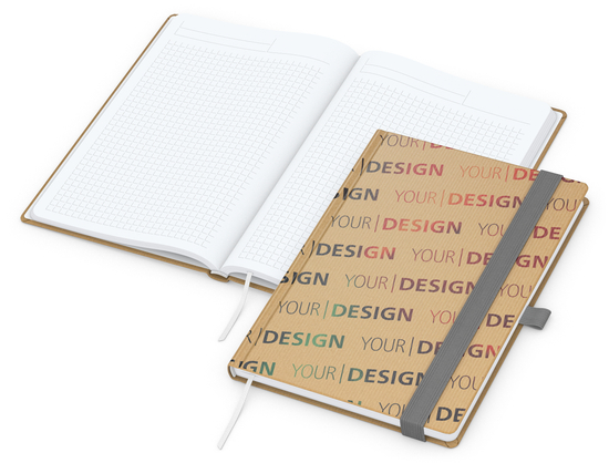 Notizbuch Match-Book White A5 Natura Bestseller