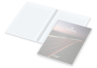 Notizbuch Bizz-Book Polyprop Bestseller, A4-Plus