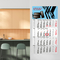 4-Monatskalender Budget 4 Bestseller, rot (Einblatt)