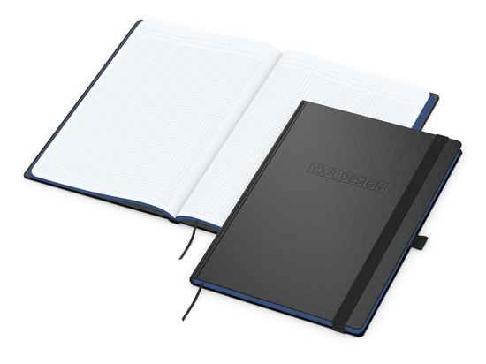 Notizbuch Color-Book Bestseller, A4, mittelblau