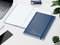 Notizbuch Easy-Book Comfort Bestseller, Large, dunkelblau inkl. Siebdruck-Digital