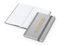 Notizbuch Easy-Book Comfort Bestseller, Pocket, silber inkl. Goldprägung