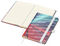 Notizbuch Match-Book Creme Bestseller, A5, Cover-Star, gloss-individuell, weiß