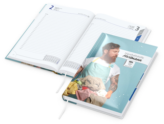 Buchkalender Manager Register Bestseller inkl. 4C-Druck, matt-individuell