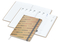 Wochenplaner Match-Hybrid White Bestseller, A4, Natura braun-individuell, silbergrau