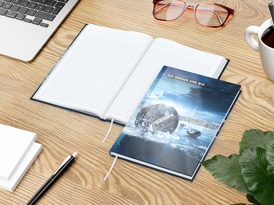 Notizbuch Note-Book Bestseller, A5, matt-individuell