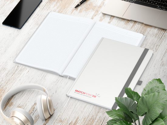 Notizbuch Vision-Book White Bestseller, A4, weiß