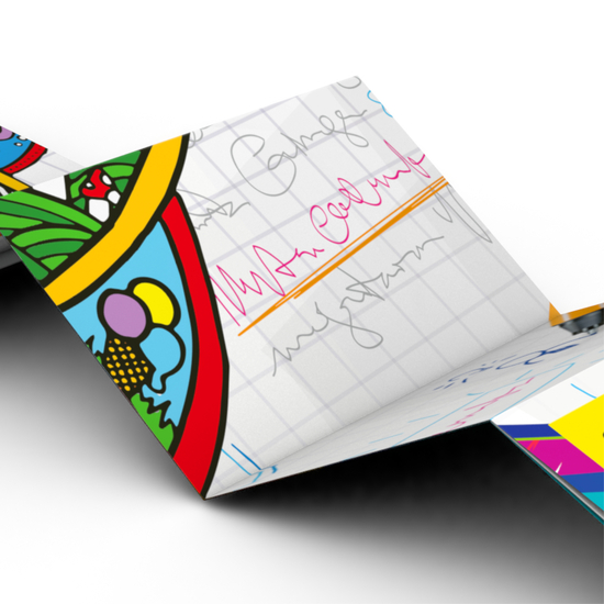 Faltplan Concept-Card Small, 40, gloss-individuell, Digitaldruck