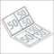 Haftnotiz-Set Monaco Bookcover, matt-individuell