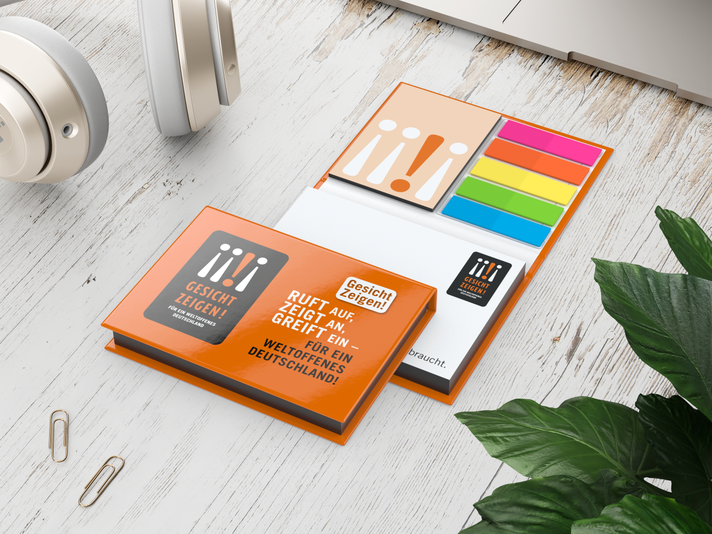 Haftnotiz-Set Prag Bookcover Individuell, matt-individuell