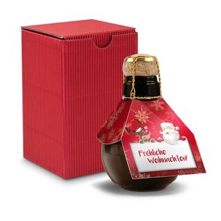 Geschenkset / Präsenteset: Kleinste Sektflasche: Fröhliche Weihnachten 2K1371