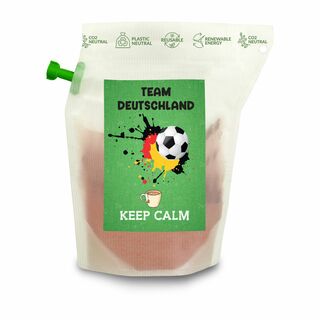 Geschenkartikel / Präsentartikel: Fußball-EM Team Deutschland Keep Calm, Tee im Brühbeutel 2K1963a