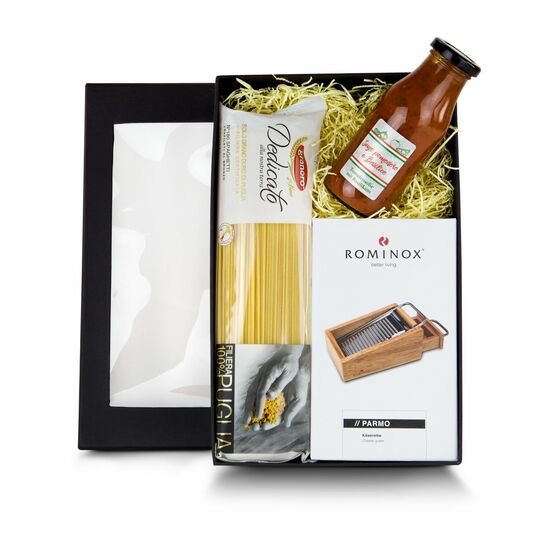 Geschenkset / Präsenteset: Die Parmesanreibe 2K2041