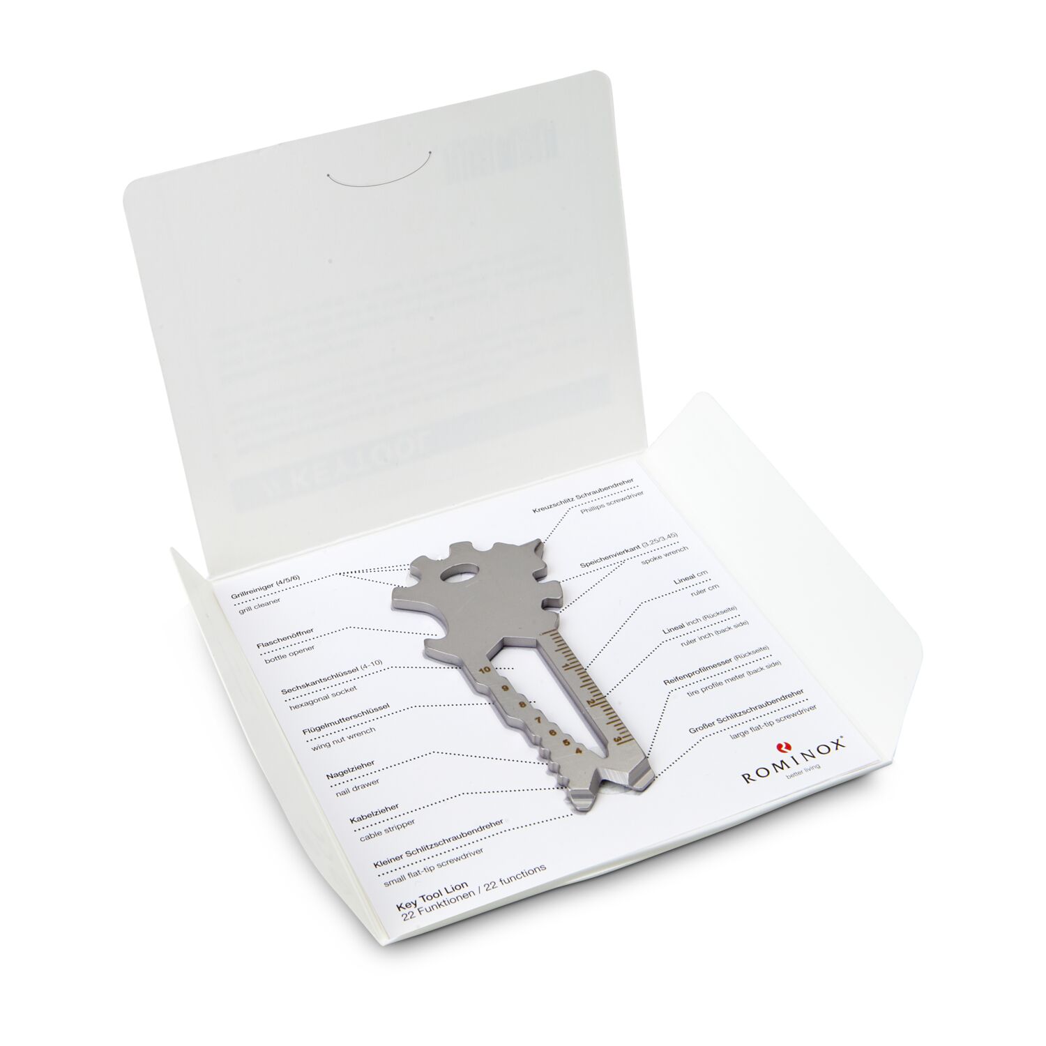 ROMINOX® Key Tool Lion (22 Funktionen) Merry Christmas 2K2102b