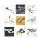 ROMINOX® Key Tool Airplane (18 Funktionen) Merry Christmas 2K2102g